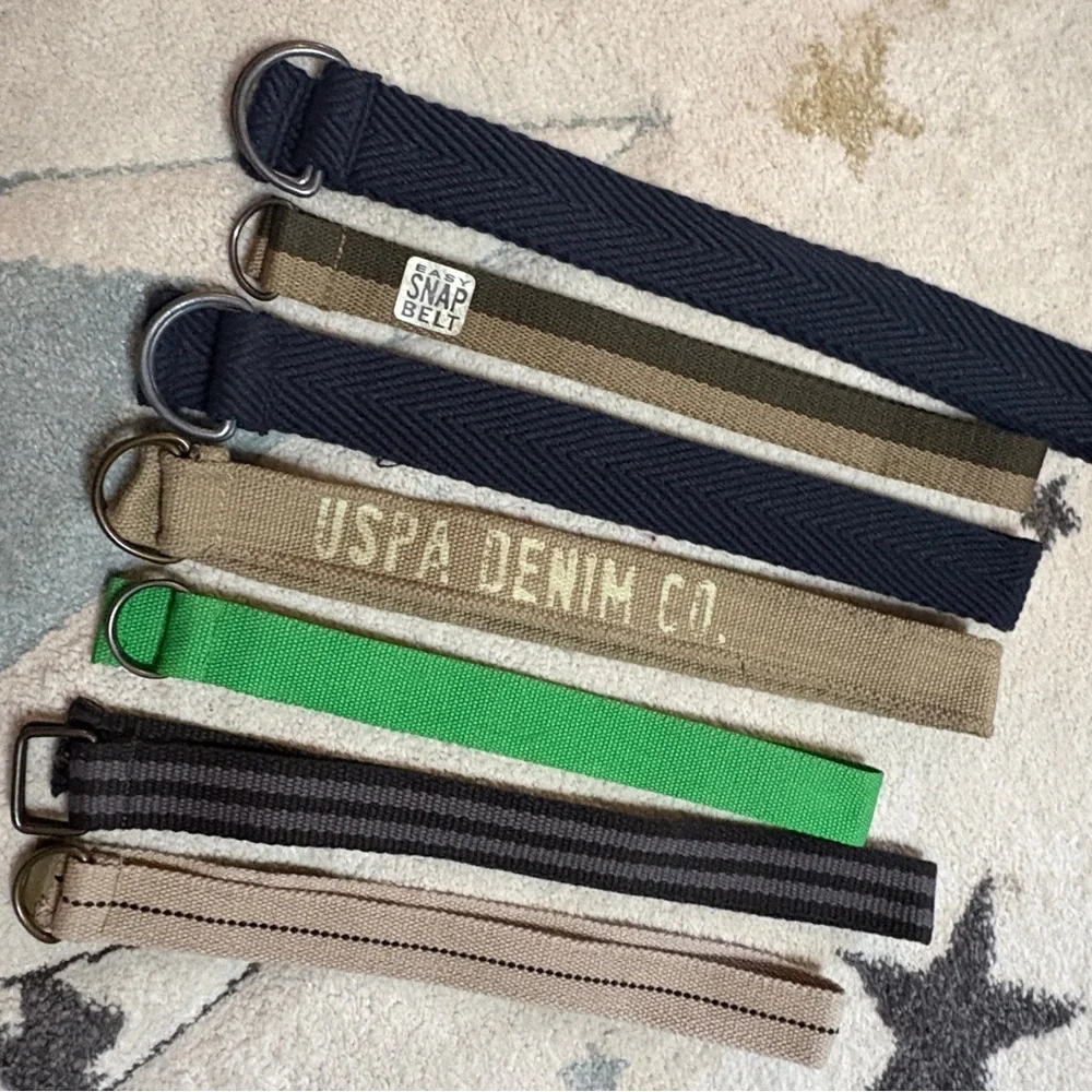 Denim Co. Boys Belt Bundle of 7